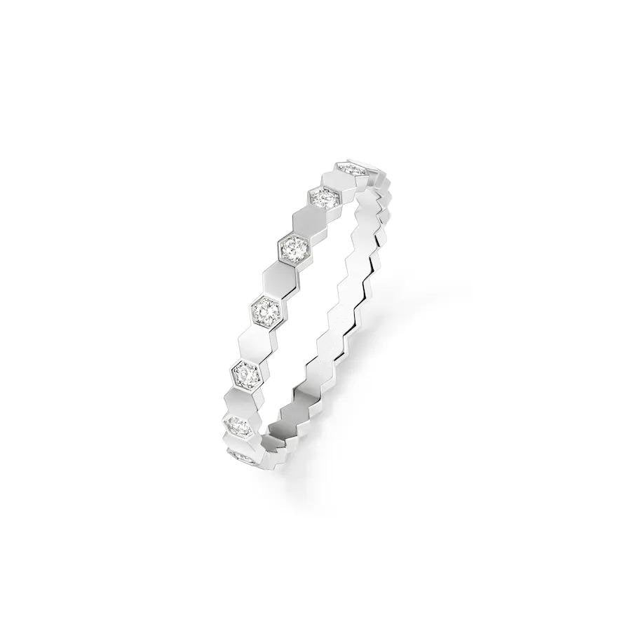[⭐Mova]BEE LOVE RING SILVER DIAMOND