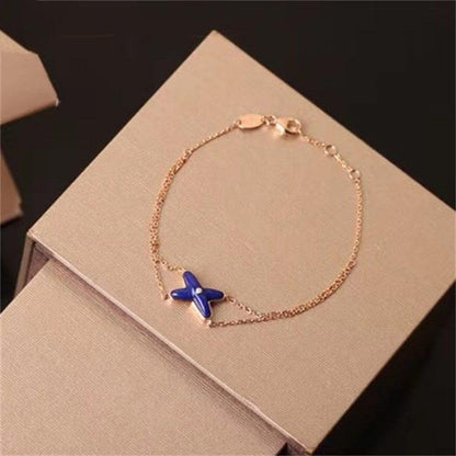 [⭐Mova]Hollow Design Four-Leaf Clover Flower Shape Ring