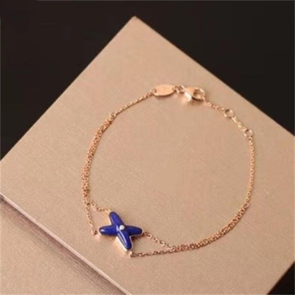 [⭐Mova]Hollow Design Four-Leaf Clover Flower Shape Ring