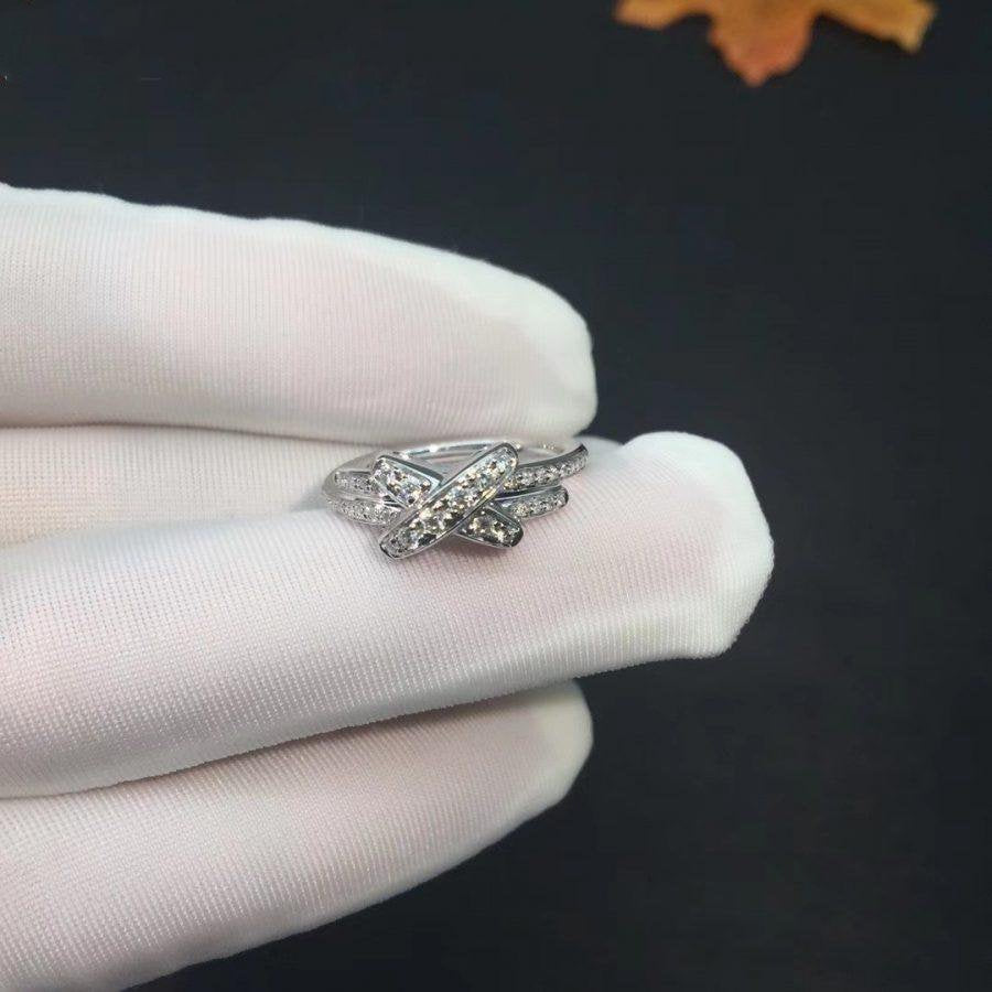 [⭐Mova]JEUX DE SILVER DIAMOND RING