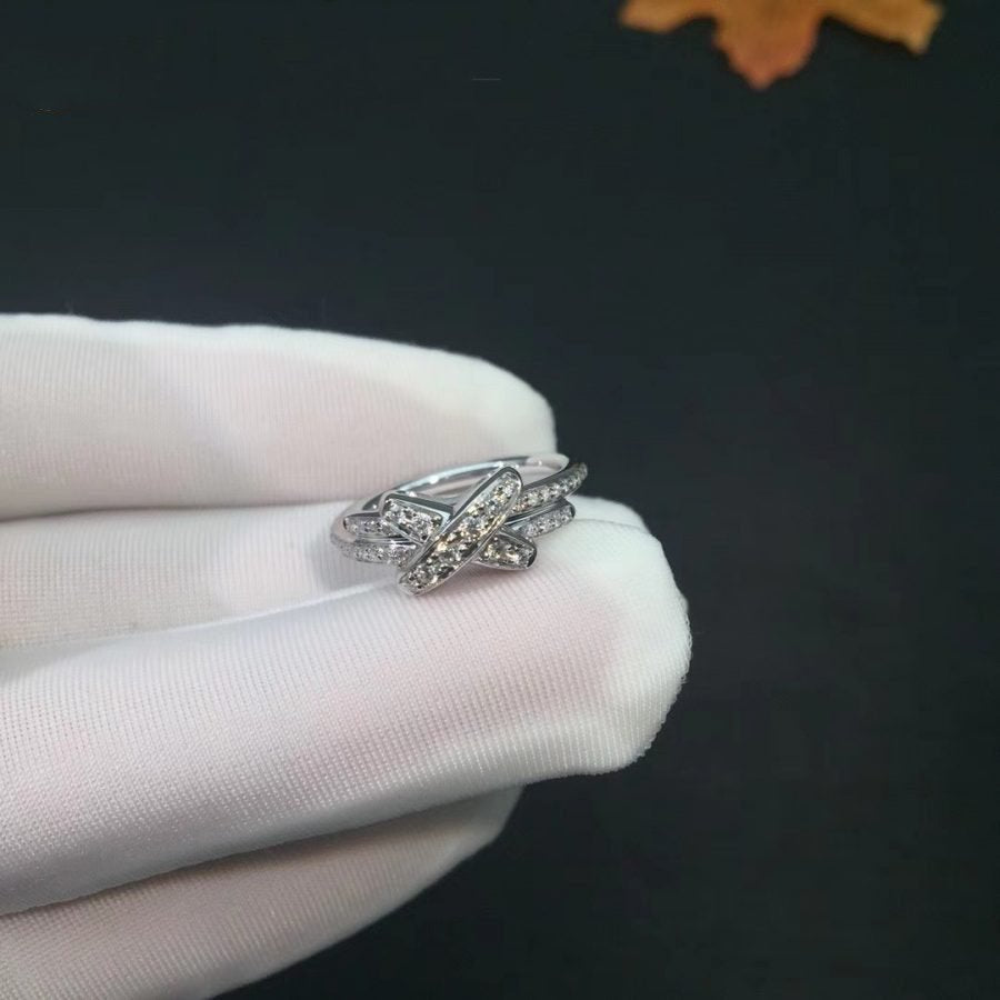 [⭐Mova]JEUX DE SILVER DIAMOND RING