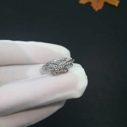 [⭐Mova]JEUX DE SILVER DIAMOND RING