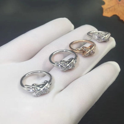 [⭐Mova]JEUX DE SILVER DIAMOND RING