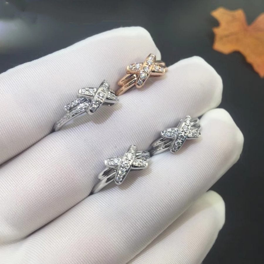 [⭐Mova]JEUX DE SILVER DIAMOND RING