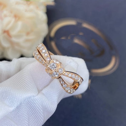 [⭐Mova]LIENS PINK GOLD DIAMOND RING