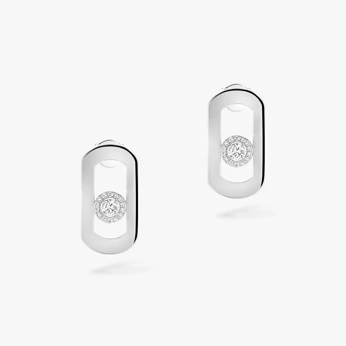 [⭐Mova]So Move Diamond Earrings in Yellow Gold