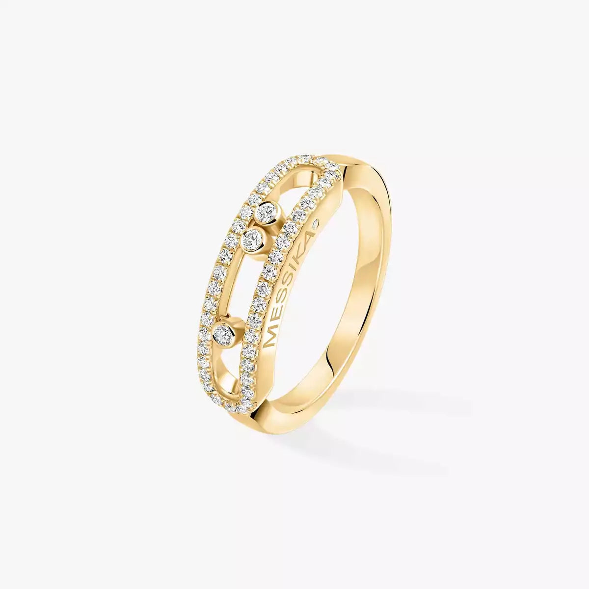 [⭐Mova] Baby Move Gold Diamond Pave_ Ring