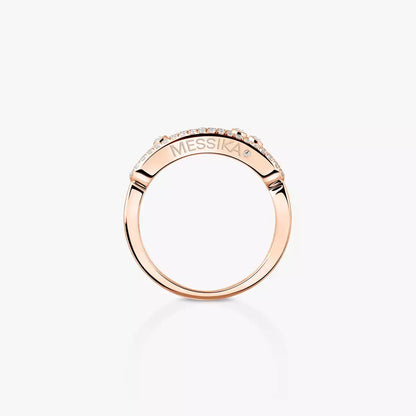 [⭐Mova] Baby Move Gold Diamond Pave_ Ring
