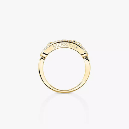 [⭐Mova] Baby Move Gold Diamond Pave_ Ring