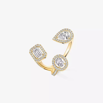 [[⭐Mova] Diamond Ring 0,25ct My Twin Trilogy