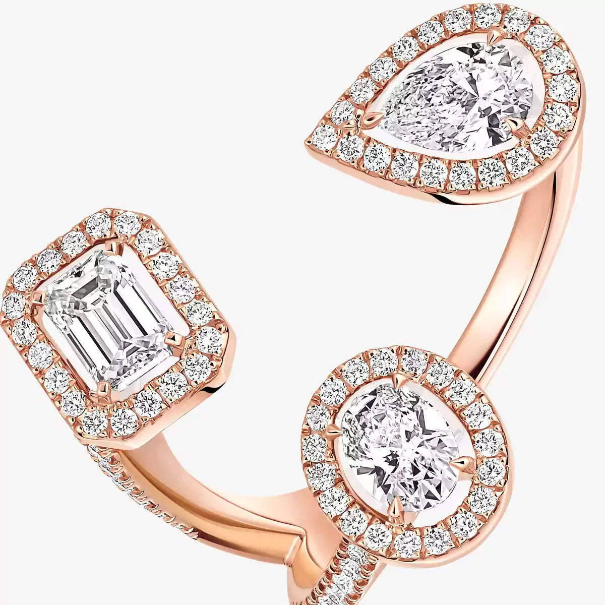 [[⭐Mova] Diamond Ring 0,25ct My Twin Trilogy