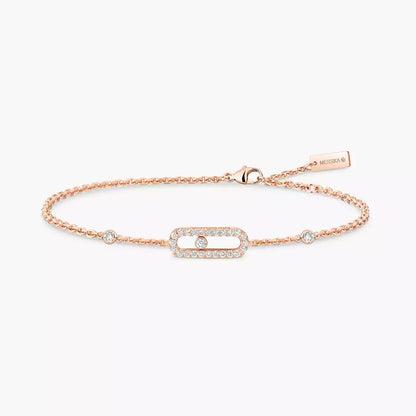 [⭐Mova]Move Uno Diamond Bracelet