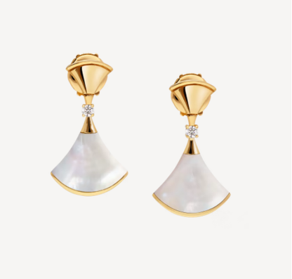 [⭐Mova]DREAM MOP 1 DIAMOND EARRINGS