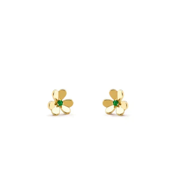 [⭐Mova]FRIVOLE  FLOWER MALACHITE EARRINGS