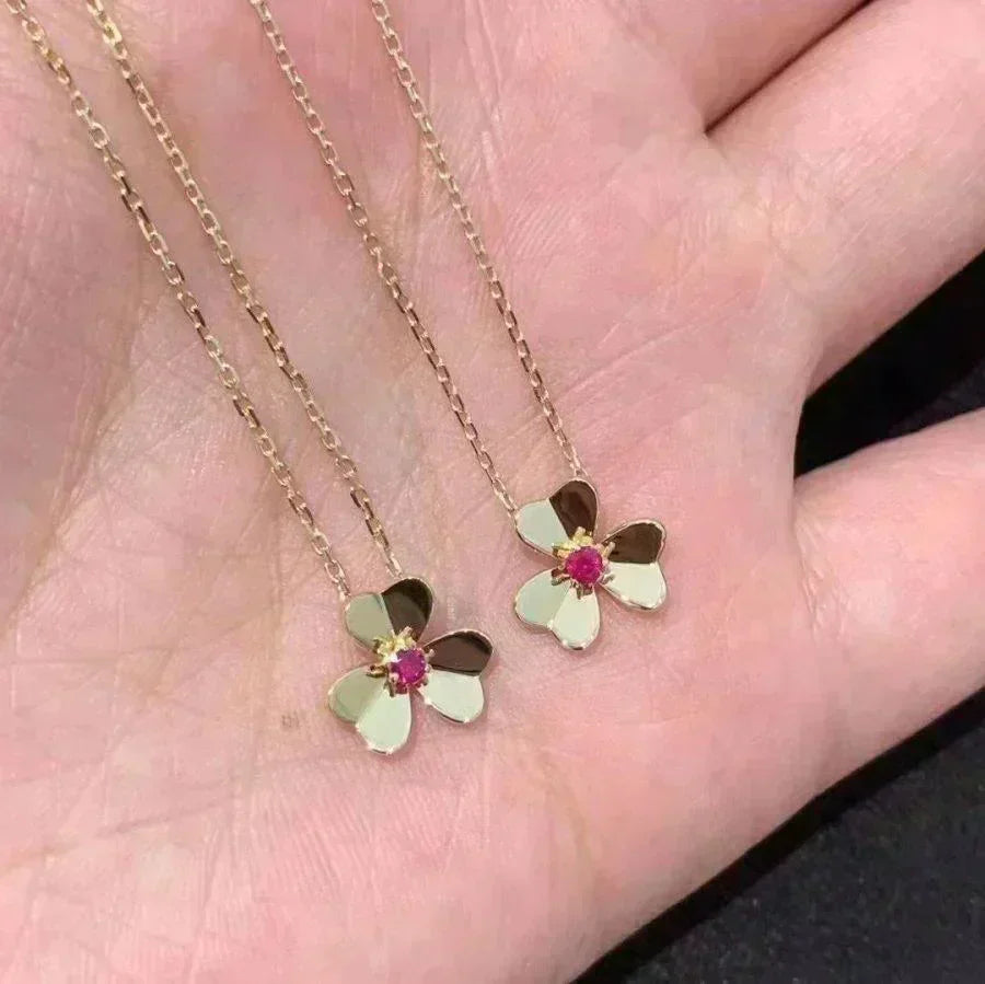 [⭐Mova]FRIVOLE GOLD FLOWER NECKLACE