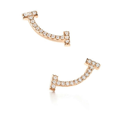 [⭐Mova Jewels]SMILE DIAMOND EARRINGS