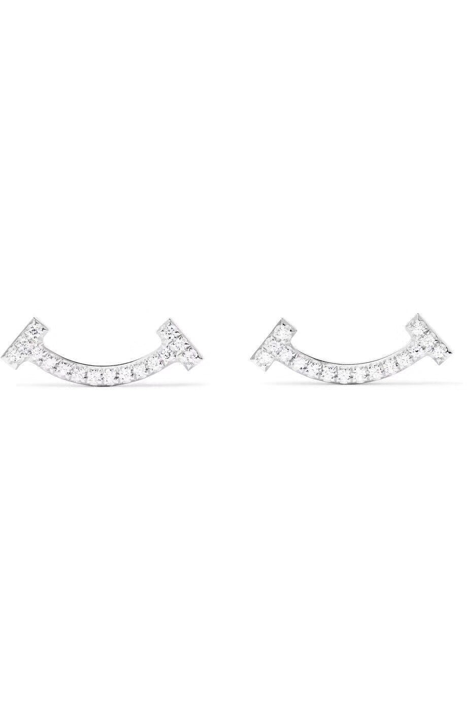 [⭐Mova Jewels]SMILE DIAMOND EARRINGS