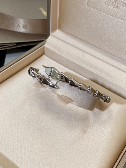 [⭐Mova]SERPENTI VIPER SILVER BRACELET