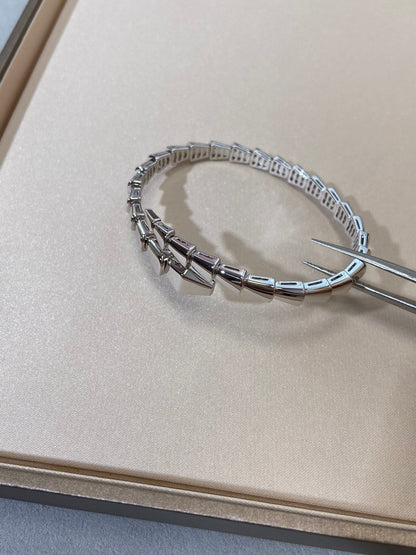 [⭐Mova]SERPENTI VIPER SILVER BRACELET