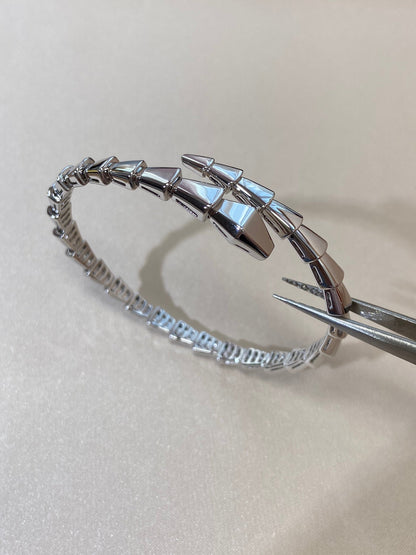 [⭐Mova]SERPENTI VIPER SILVER BRACELET