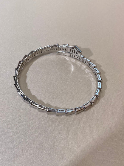 [⭐Mova]SERPENTI VIPER SILVER BRACELET