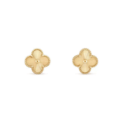 [⭐Mova]CLOVER MEDIUM 1 MOTIFS LASER EARRINGS